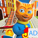 Super Hero Cat Run